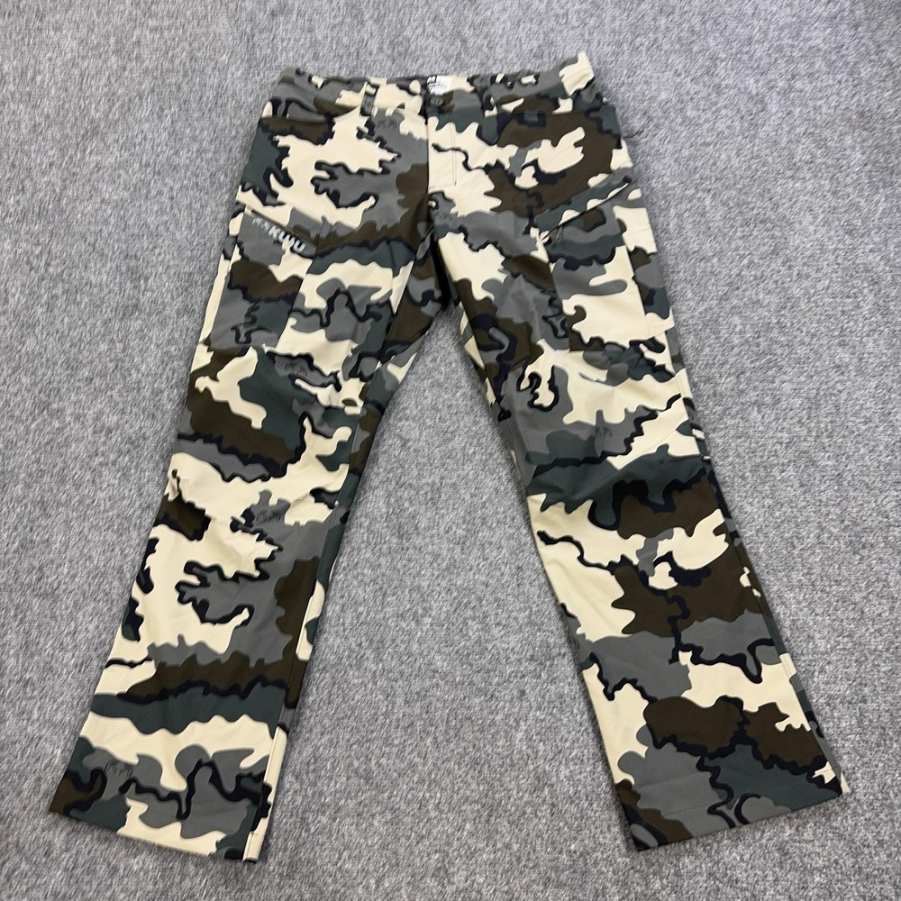 KUIU Attack Pants Mens 40 Vias Camo Hunting Hiking Toray Zip Pockets Outdoor